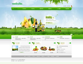 食品行業(yè)企業(yè)網(wǎng)站模板可視化版 響應式設(shè)計與手機軟件應用